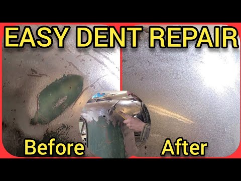 Another Pathetic Attempt At Dent Repair On The 1948 GMC