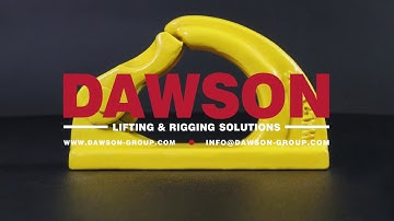 DAWSON DS019 G80 WELD ON HOOK WITH FORGED LATCH, GRADE 80 LIFTING POINTS
