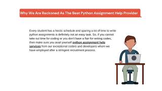 Python Assignment Help And The Topics Covered By Our Experts