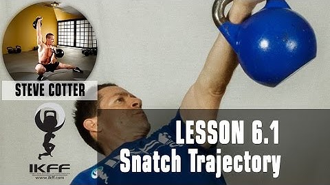 IKFF Kettlebell Lesson  6 - Snatch Trajectory Part 1 - upward