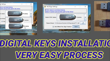 HOW TO PROCESS PFMS DIGITAL KEY TOKEN DRIVERS INSTALLATION  PROXYKEY & EPASS KEY IN EGRAMASWARAJ?