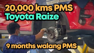 FREE 20,000 kms PMS Toyota Raize