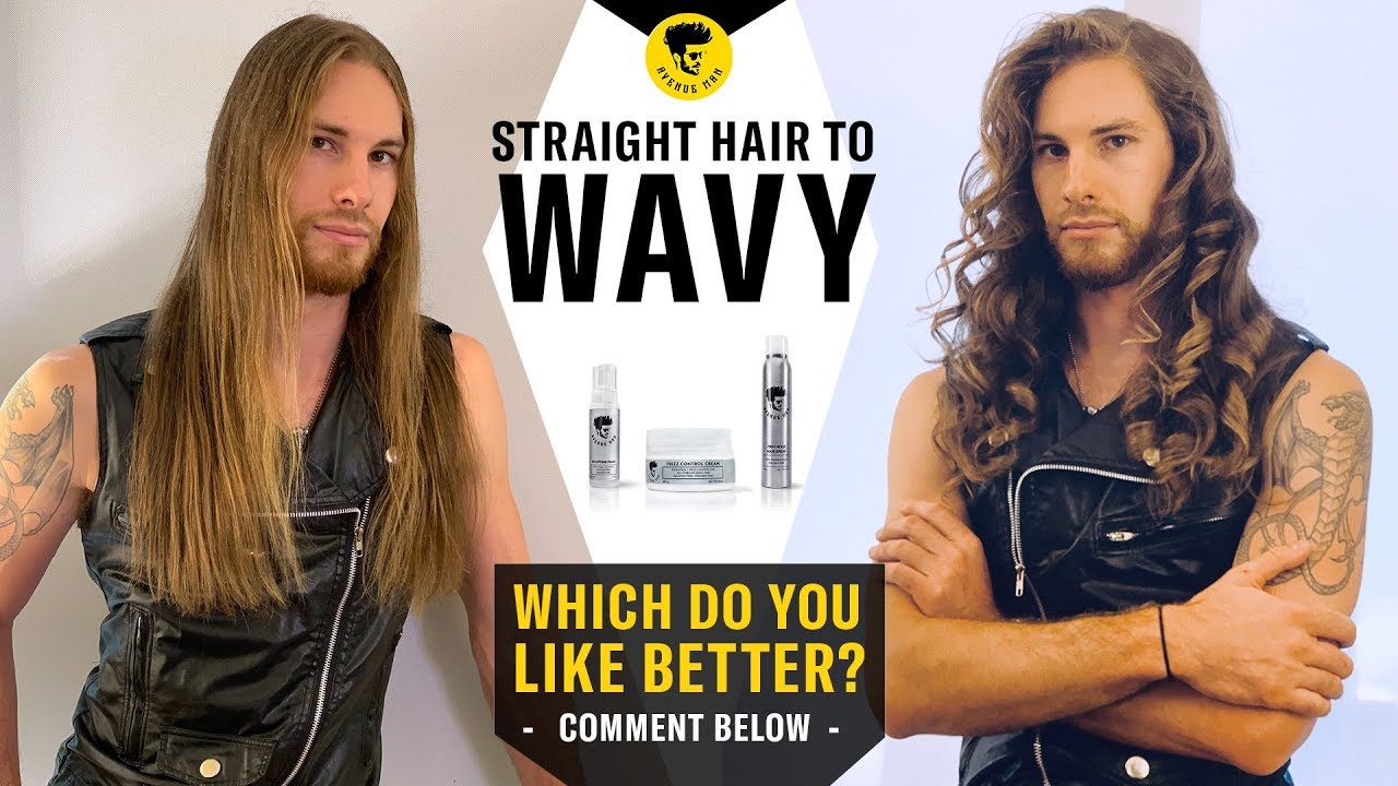 How To Style Men's Thick, Wavy and Unruly Hair Types