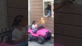 Sky Boogie Drove Her Jeep To Arbys To Get A Small Curly Frie.