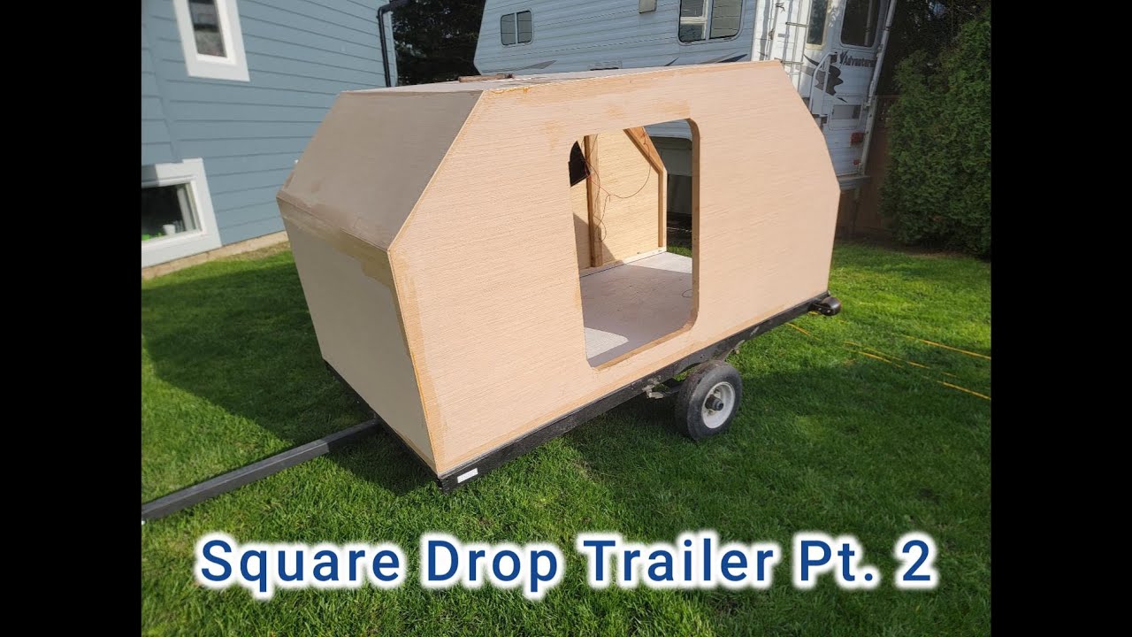 Square Drop Trailer Build Pt. 2