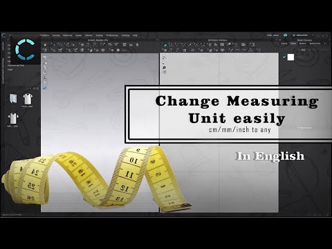 How to Change Measuring Units in CLO 3D in a Snap! | English | Beginners Class 26 | Attire_ation