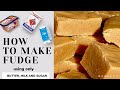 How to make fudge  namibian youtuber  namibian recipe l no condensed milk