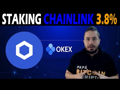 🟠STAKING con la Criptomoneda CHAINLINK 3.8% en OKEX