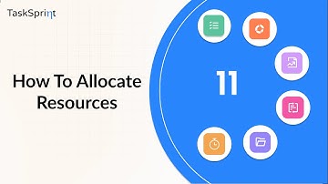 #11 How To Allocate Resources  | TaskSprint - Employee Efficiency Software