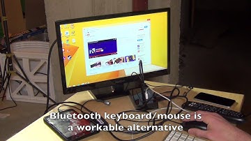 HP Stream 7  - Using a Plugable USB to HDMI adapter via OTG for external 1080p displays