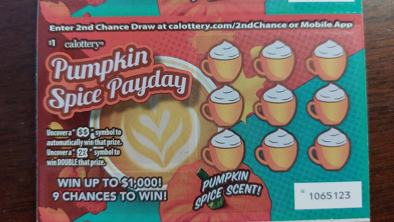 Pumpkin Spice Payday 1 Scratcher x4 YouTube