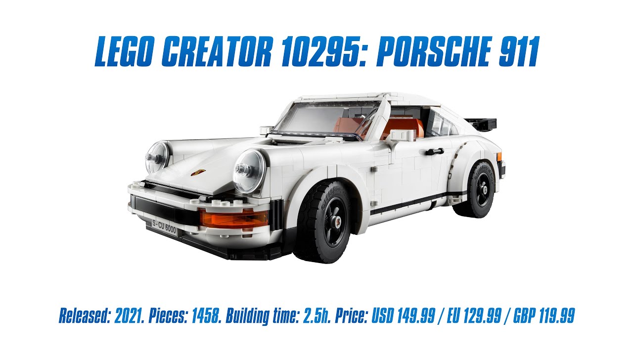 Custom LEGO Porsche 911 Turbo S (992) Review