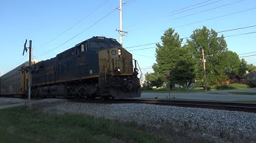 CSX 3103 Heads South in Crestwood, Kentucky