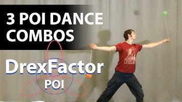Learn to Poi Dance: How to do 3 combos with choreography!