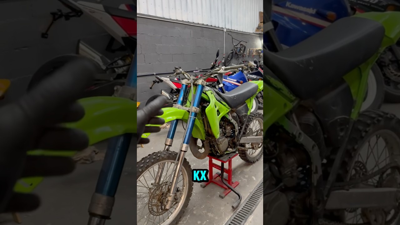 I'm going to RESTORE this KX 125 in 30 DAYS! #motorcycles