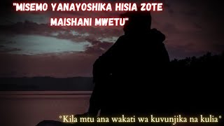 Misemo ya maisha #misemo