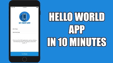 Hello World iOS App Development For Beginner - Develop First iOS App in Just 10 Minutes