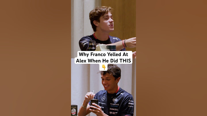Franco Colapinto Let Alex Albon Try Mate (And He Did THIS)🧉