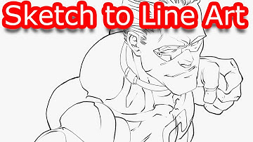 Sketch to Line Art - Scribbles with Jonathan