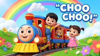 Choo Choo Little Train 🚂 | Fun Nursery Rhyme for Kids | Kids Cartoon Song