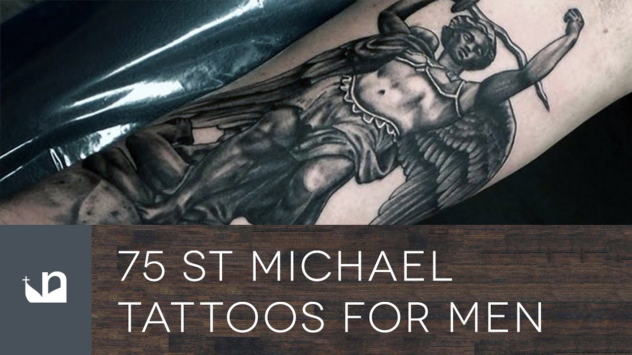 95 Best Saint Michael Tattoos Designs  Meanings 2019