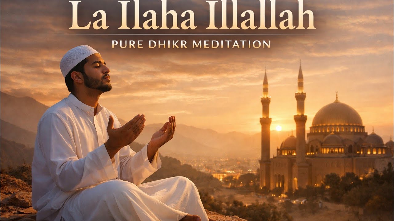 La Ilaha Illallah | 1 Hour Pure Dhikr Meditation for Peace & Spiritual Healing