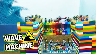 Big LEGO Dam, High Citizen Collapse & Flood LEGO City inside - Dam Breach Experiment