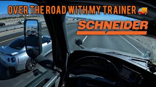 On The Road With My Trainer | Vlog | Rookie Trucker