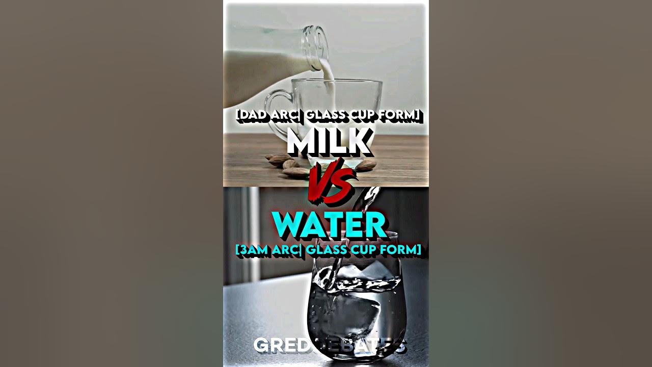 Milk Vs Water YouTube