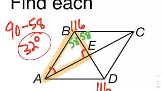 6-5 Rhombi and Squares