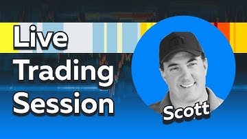 Live Day Trading Futures with Icebergs and Stops with Scott Pulcini