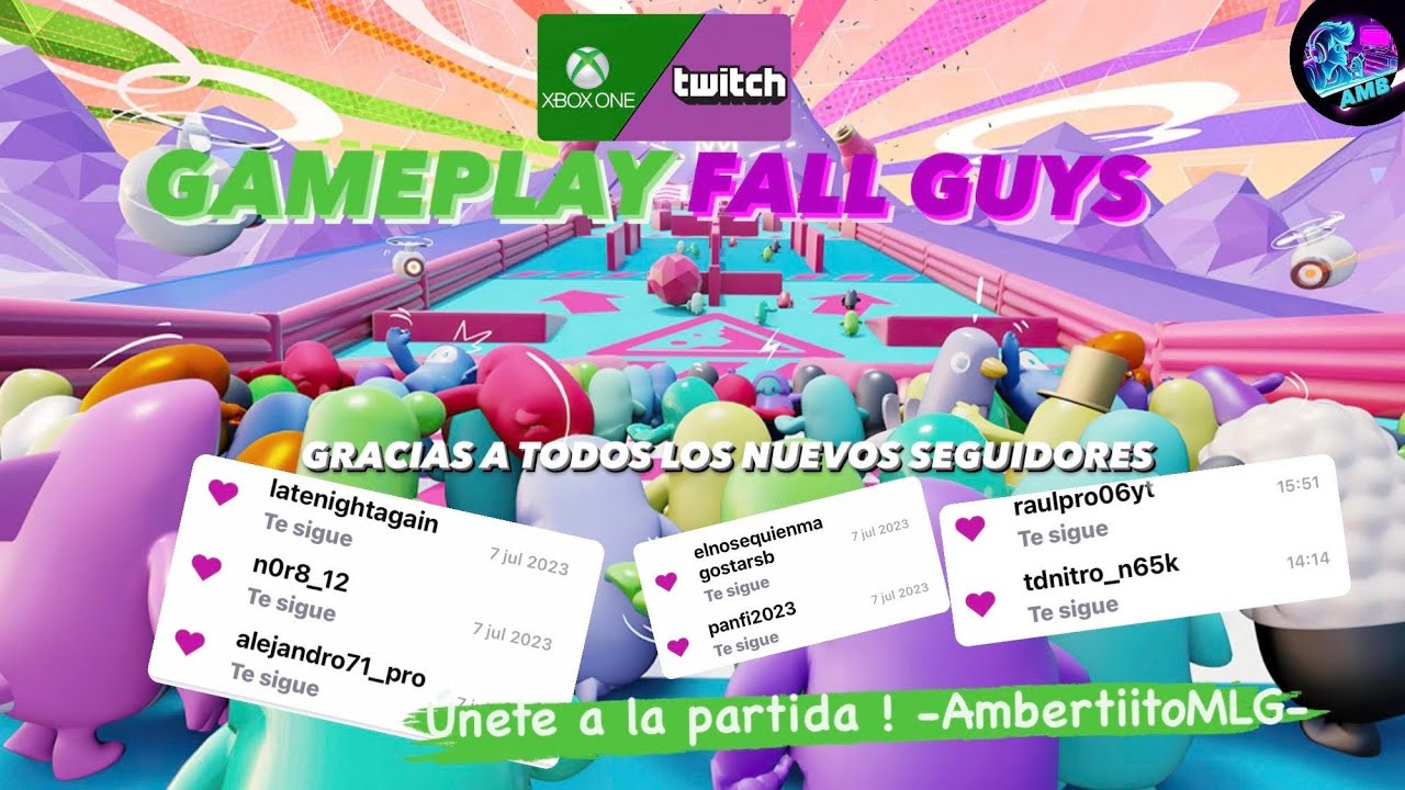 Gameplay fallguys - directo en twitch - YouTube