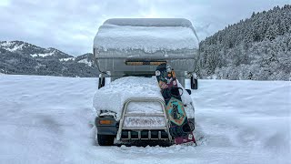 VAN LIFE x SNOWBOARDING: Chasing My Wildest Dream | e6 by Rens van Daalen 1,584 views 1 year ago 15 minutes