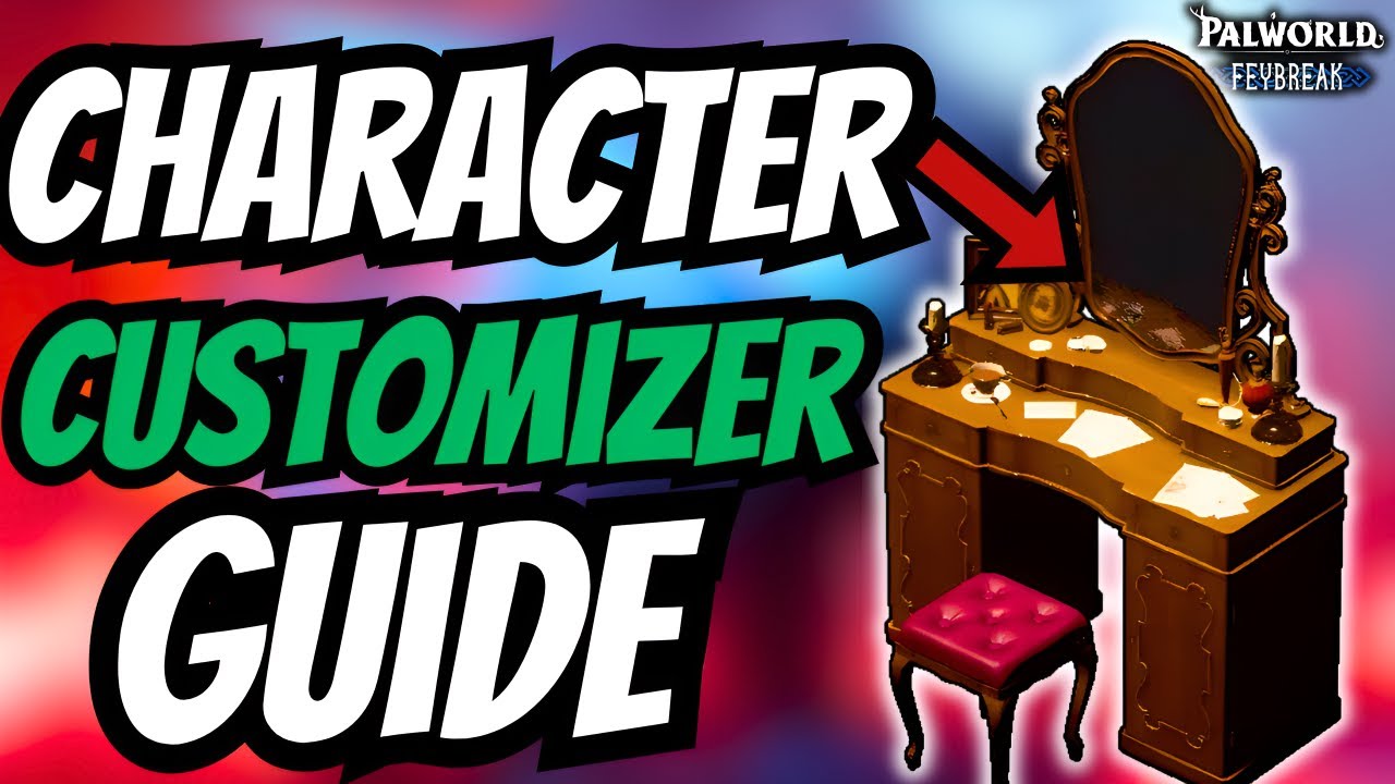 HOW TO RECUSTOMIZE YOUR CHARACTER IN PALWORLD - YouTube