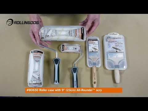 ROLLINGDOG Paint brush and roller protective cases