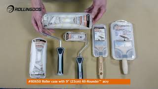 ROLLINGDOG Paint brush and roller protective cases