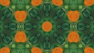 VJ Loop #6 Kaleidoscope Video Background Screensaver 1 Min