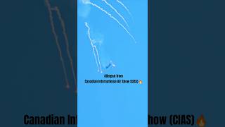 Glimpse From Canadian International Air Show ✈️🔥 | Toronto Airshow 2025 | Aviation Shorts #aviation