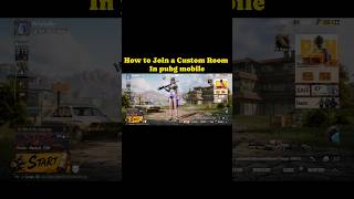 PUBG Mobile: How to Enter a Custom Room Fast! ⚡🏠 Easy Tutorial