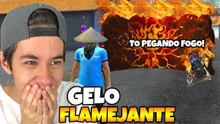 ESSSE NOVO GELO QUEIMA SEUS INIMIGOS NO FREE FIRE!?!