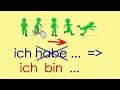 Deutsch lernen Grammatik 5: ich bin gefahren ...  Verben Vergangenheit