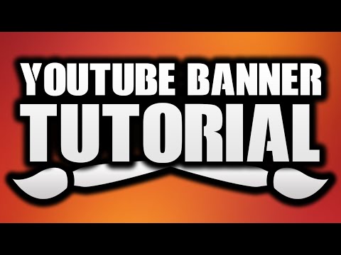 How To Make A YouTube Banner In Photoshop! Channel Art Tutorial!