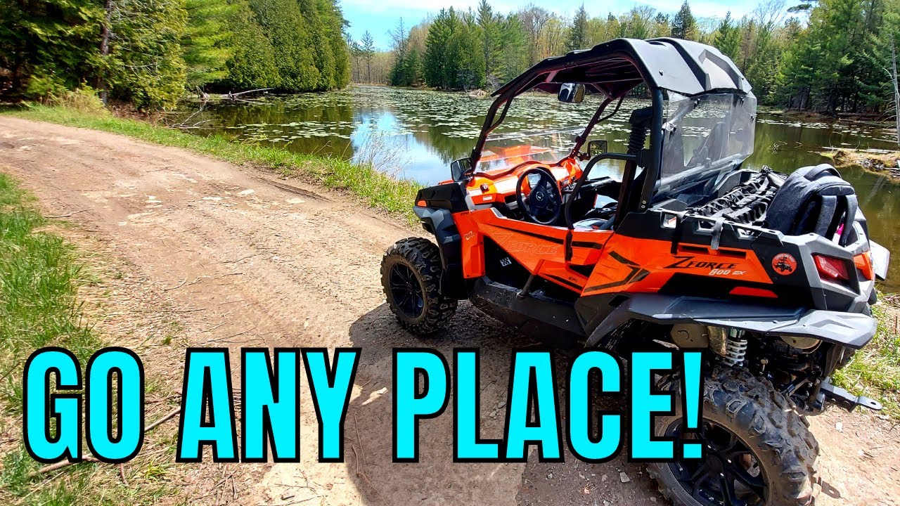 CFMOTO SIDE RIDER Goes Deep Deep in the Backwoods - YouTube