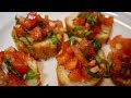 Bruschetta de Tomate y Albahaca - Aperitivo Italiano