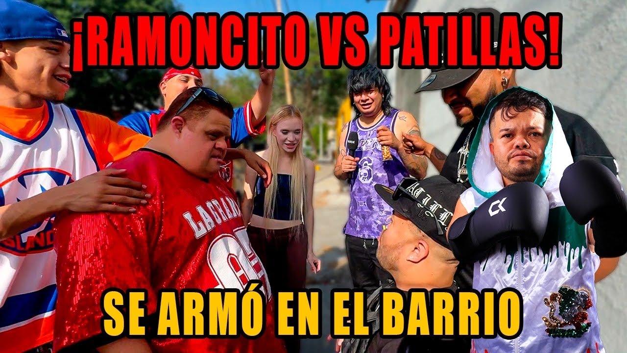 “¡SE ARMÓ LA BRONCA! Ramoncito VS El Patillas en un barrio caliente”