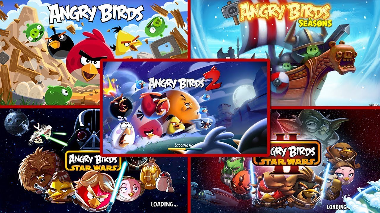 Evolution Of Angry Birds Games 2009 2015 YouTube