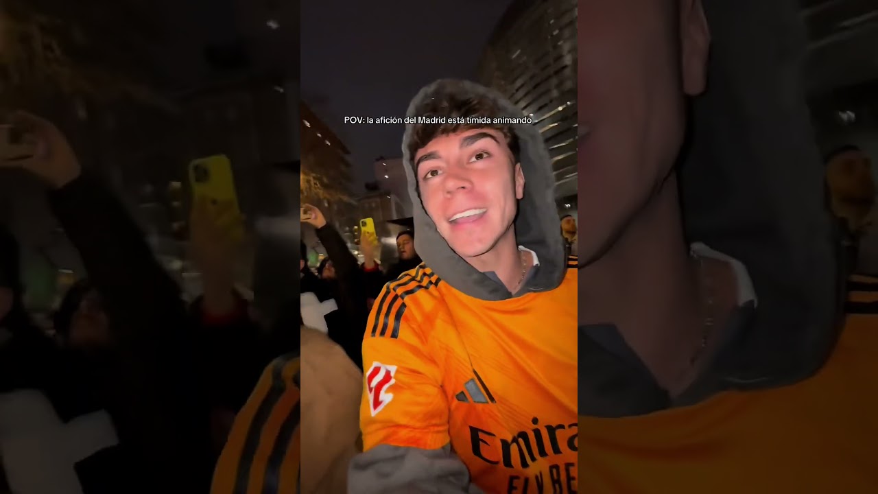 LA AFICIÓN DEL MADRID ESTÁ TÍMIDA HOY 🤨 