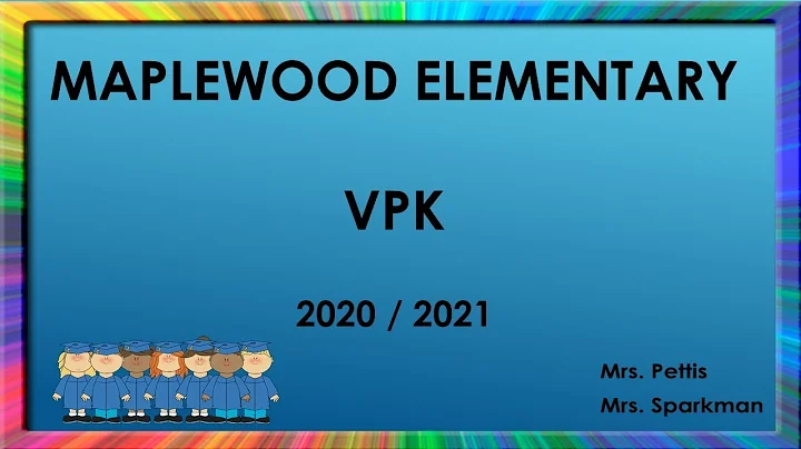Maplewood VPK Graduation 2021 2022