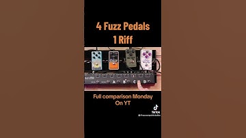 Fuzz pedal comparison #guitarpedals #ehx #fuzzpedal #zvex
