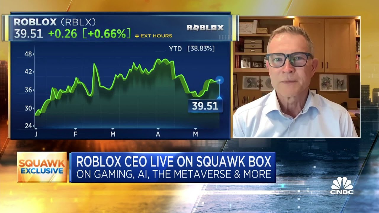 Roblox CEO David Baszucki on Q1 earnings and the future of A.I. in